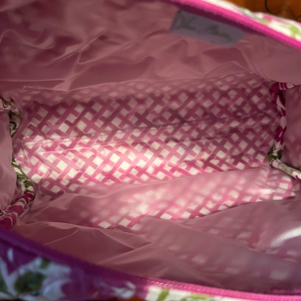 Vera Bradley Large Julep Tulip Makeup Pouch - Picture 3 of 4